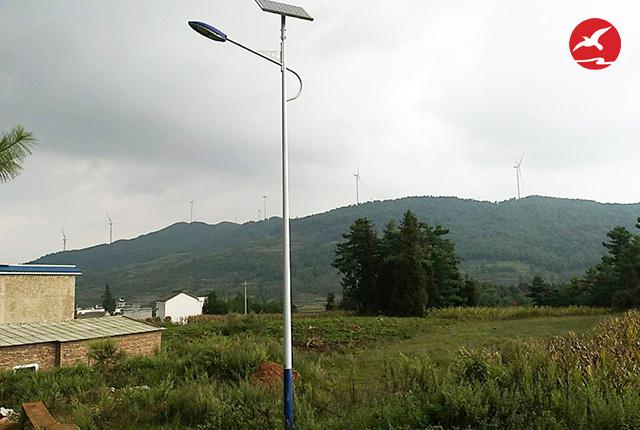 云南师宗庄科村太阳能路灯