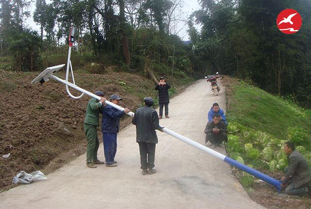 新农村太阳能路灯