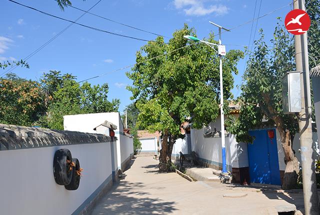 新农村太阳能led路灯